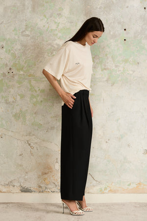 Essential Black Wool Trousers