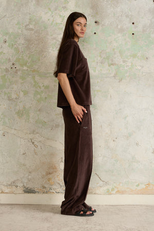 Espresso Velvet Trousers